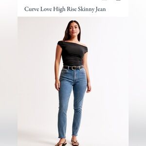 Abercrombie The Skinny High Rise Jean 26/2R